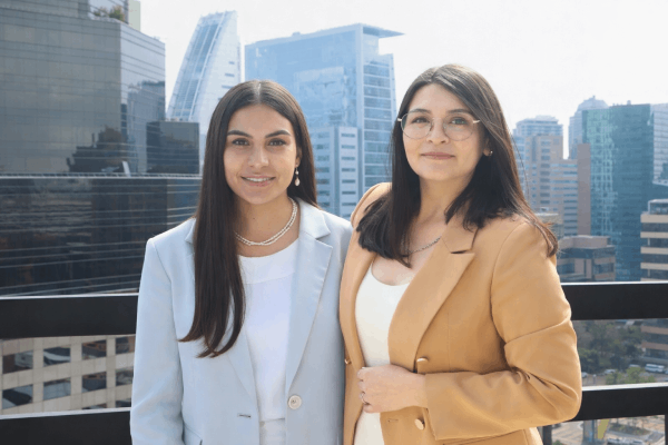 María Paz Cárdenas and Valeria Muñoz